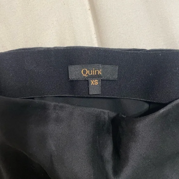 Quince 100% Washable Silk Midi Skirt - Picture 3 of 5